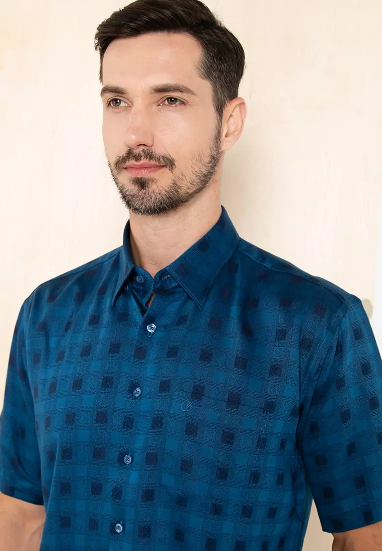 ORLANDO Short Sleeve Checks Shirt - RL42101221