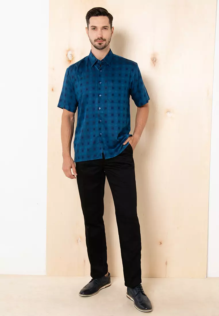 ORLANDO Short Sleeve Checks Shirt - RL42101221