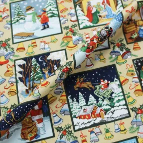 Patchwork Christmas Cotton - Nativity