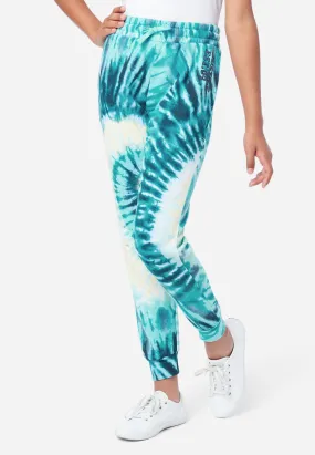 Patterned Fleece Jogger