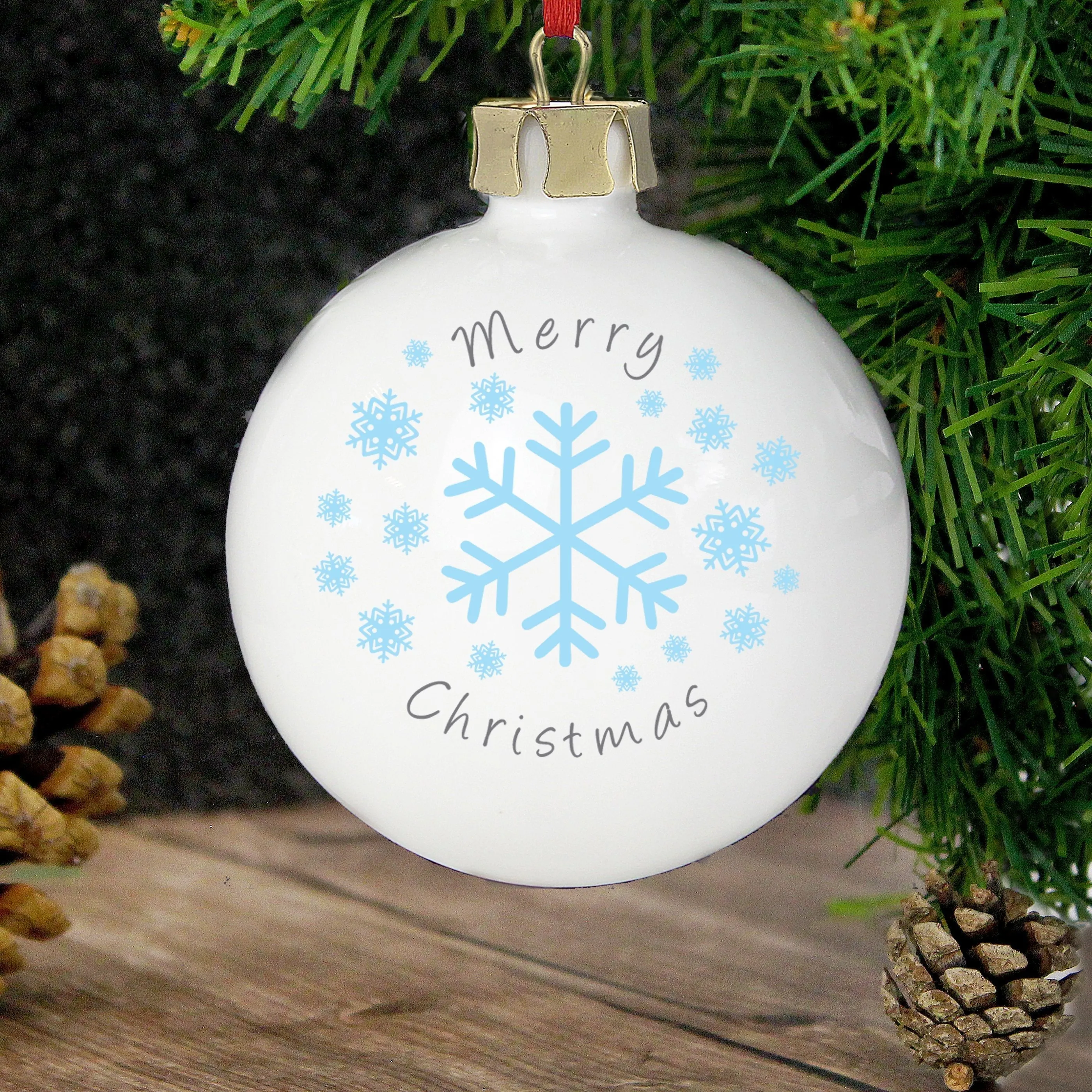 Personalised Snowflakes Bauble