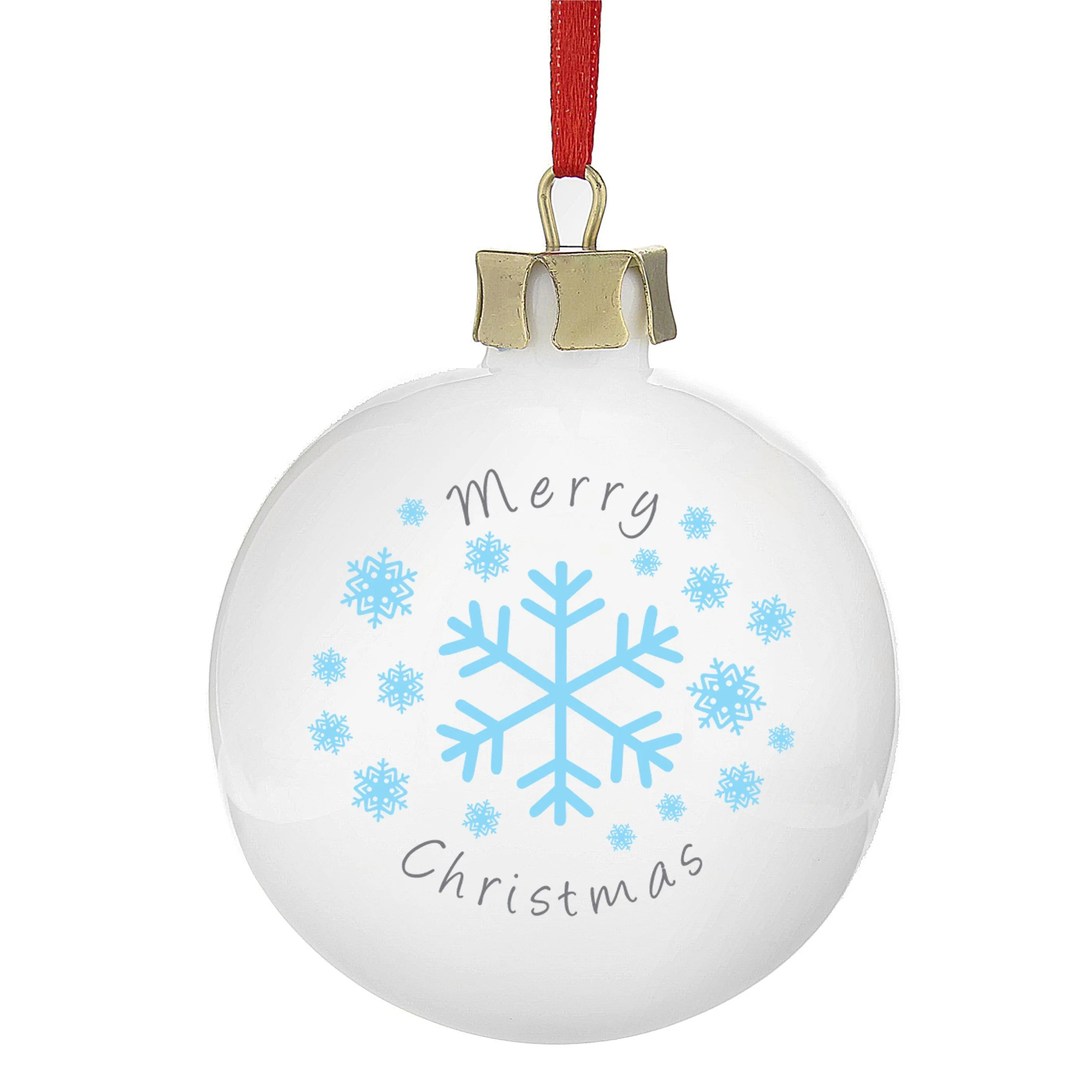 Personalised Snowflakes Bauble