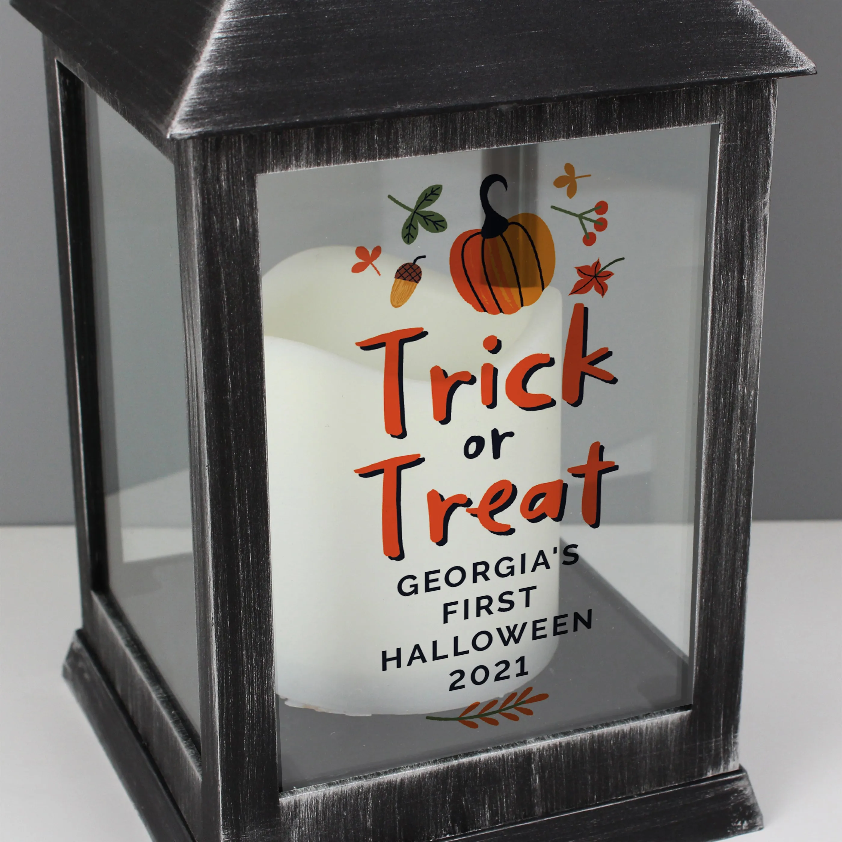 Personalised Trick or Treat Lantern