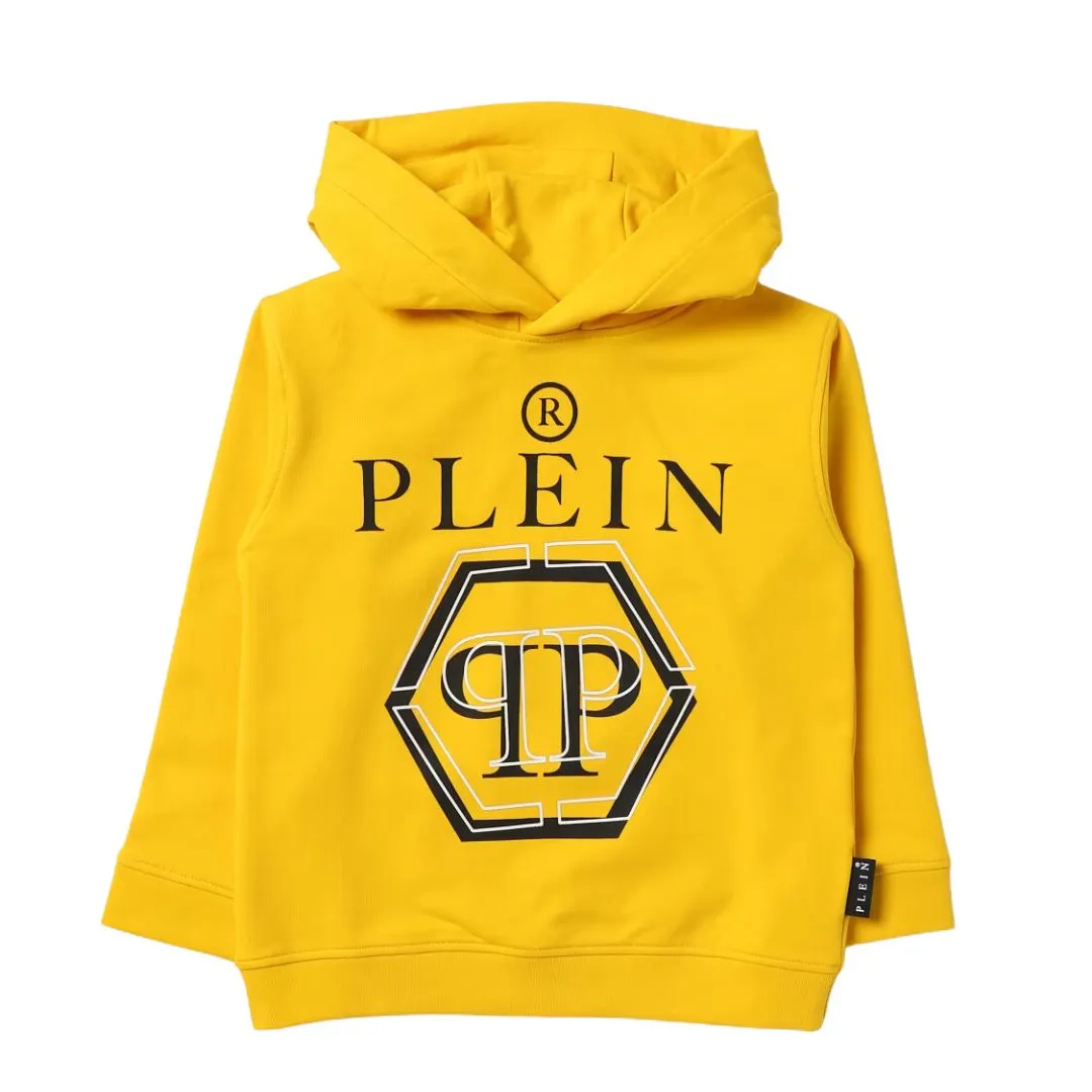 Philipp Plein Sweater Logo Yellow