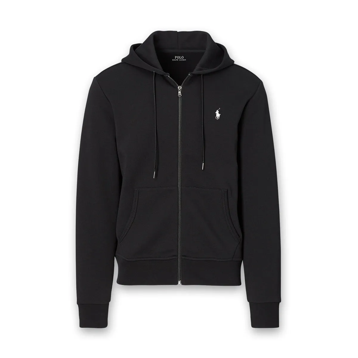 Polo Ralph Lauren - Double Knit Full Zip Hoodie in Black