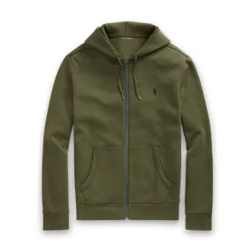 Polo Ralph Lauren - Double Knit Full Zip Hoodie in Green