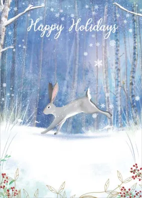 Rabbit - Christmas Card