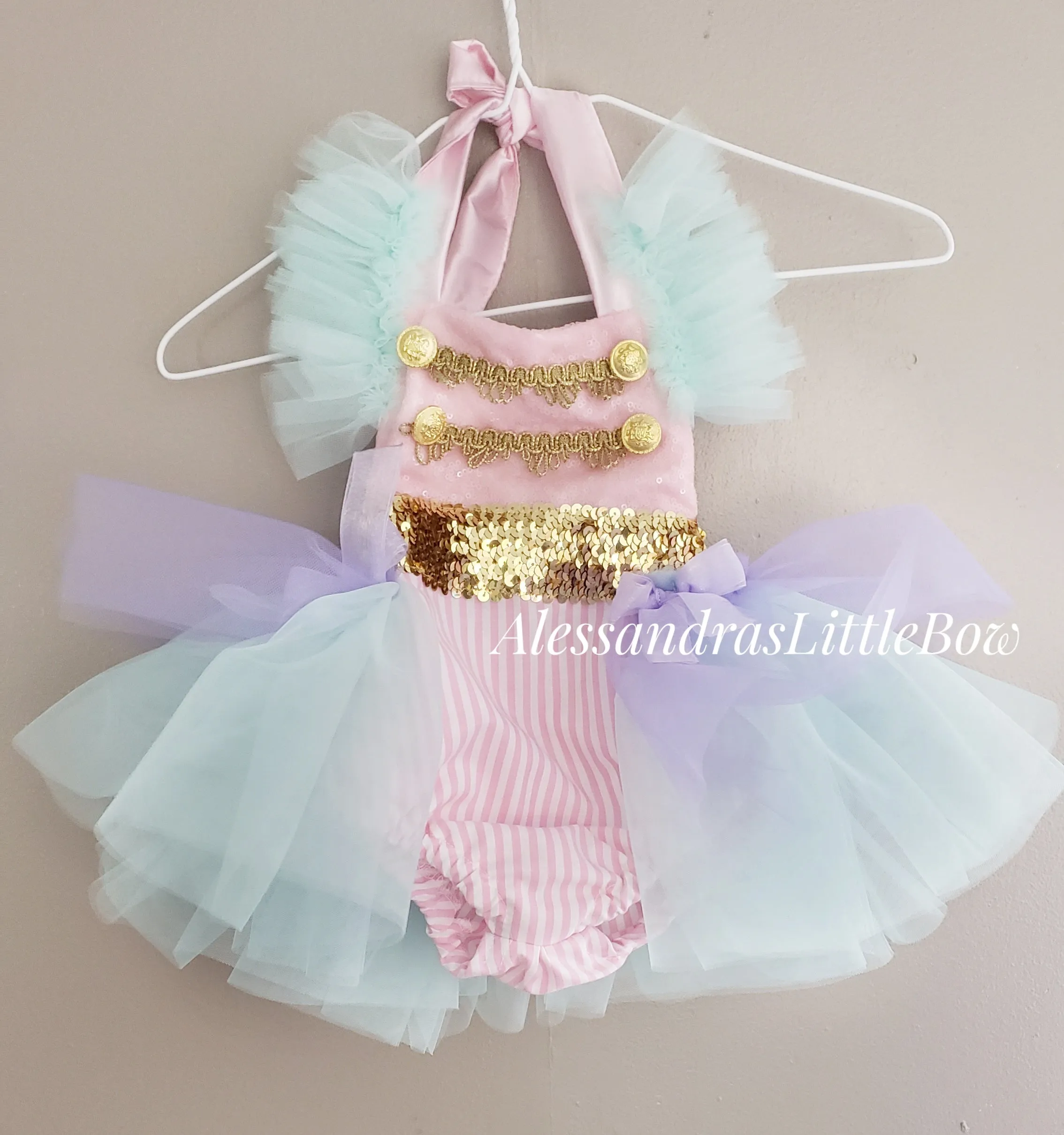 Ring Master Pastel Romper