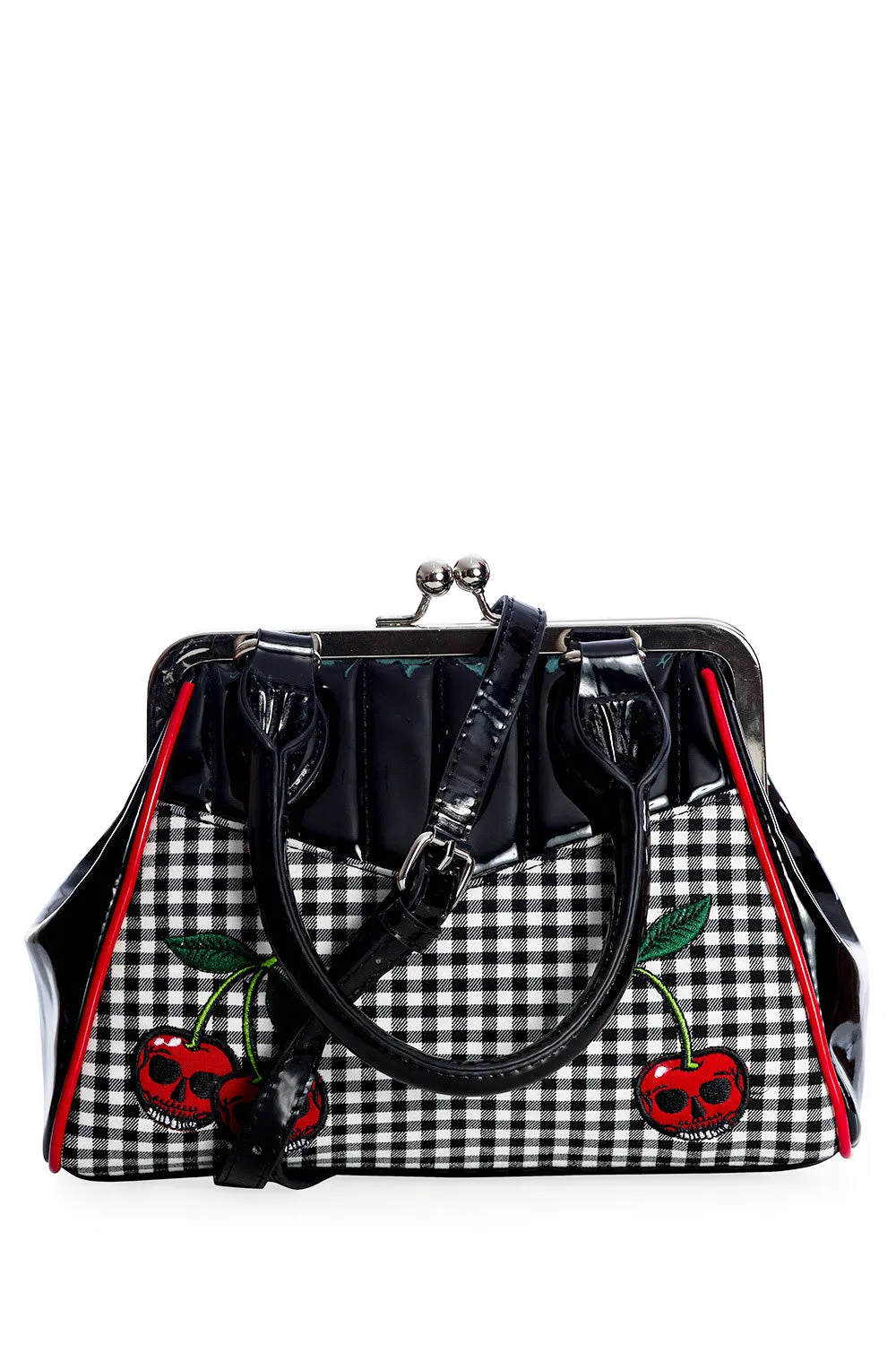 ROCKABILLY CHERRY HANDBAG