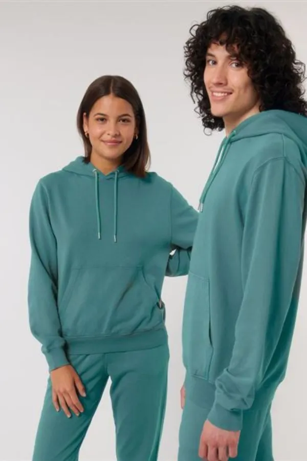 seeing thngs Winter Green Hoodie