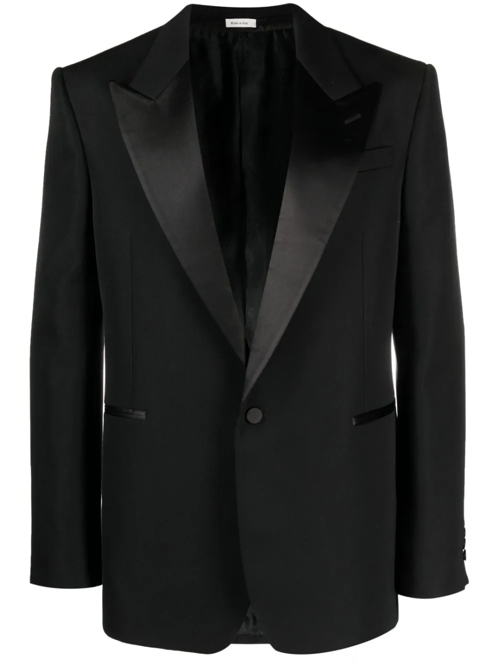 SINGLE-BREASTED WOOL JACKET