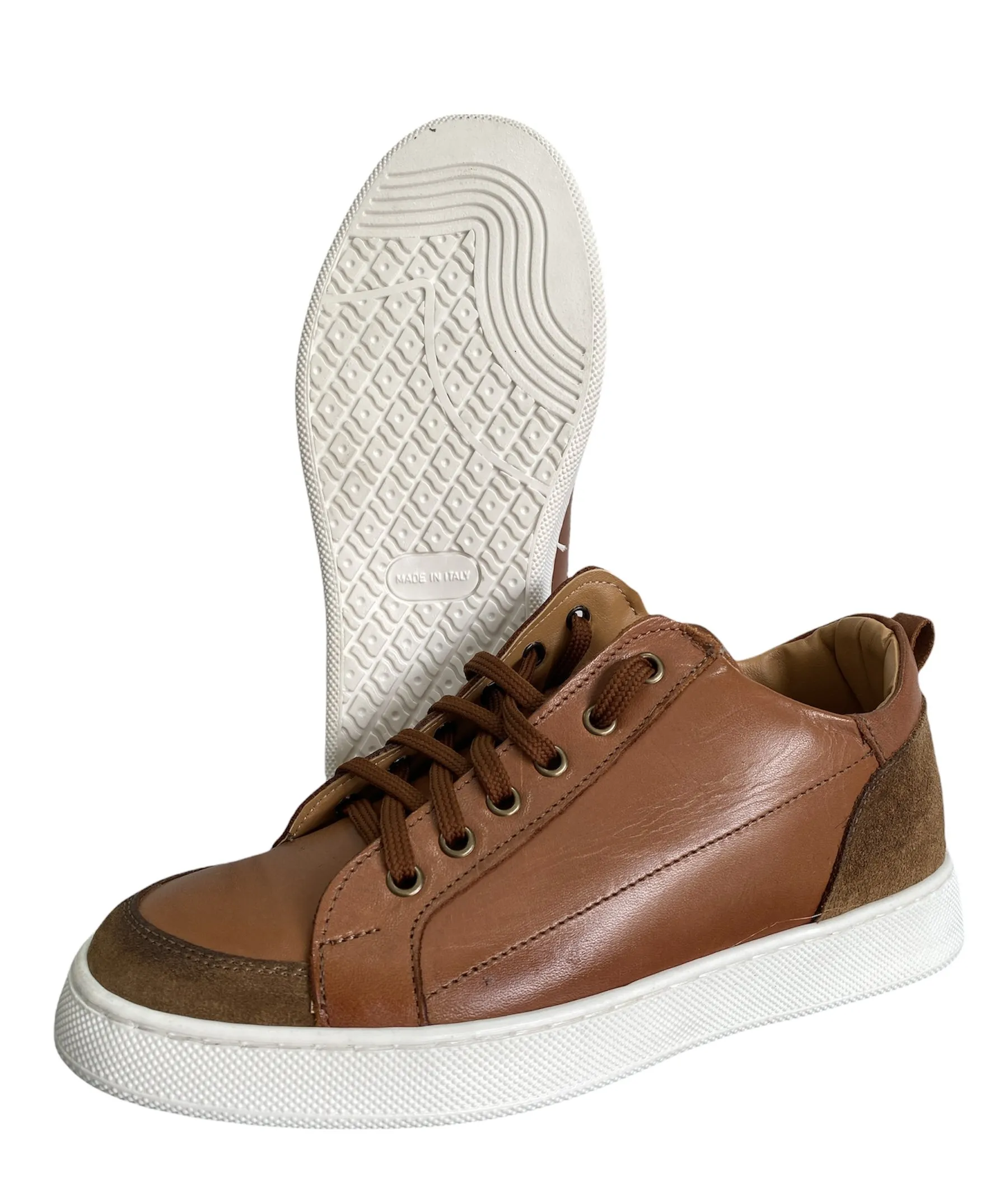 Sneaker uomo cuoio cordova articolo 6154