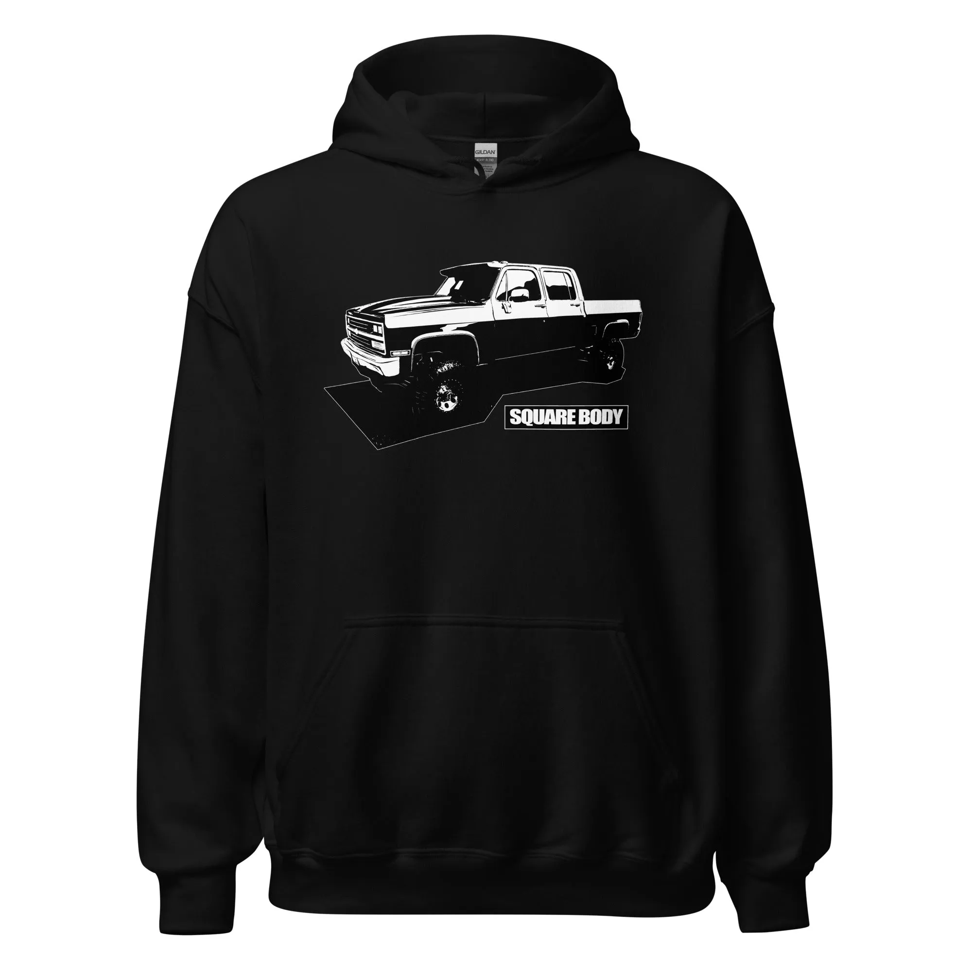 Square Body Squarebody Crew Cab Truck Hoodie Sweatshirt