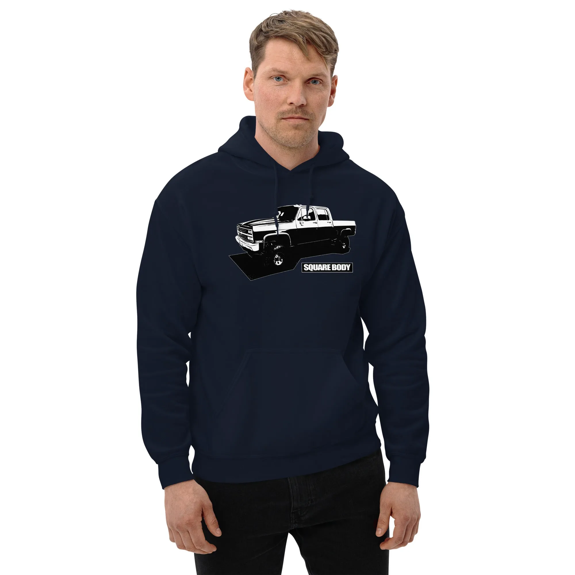 Square Body Squarebody Crew Cab Truck Hoodie Sweatshirt