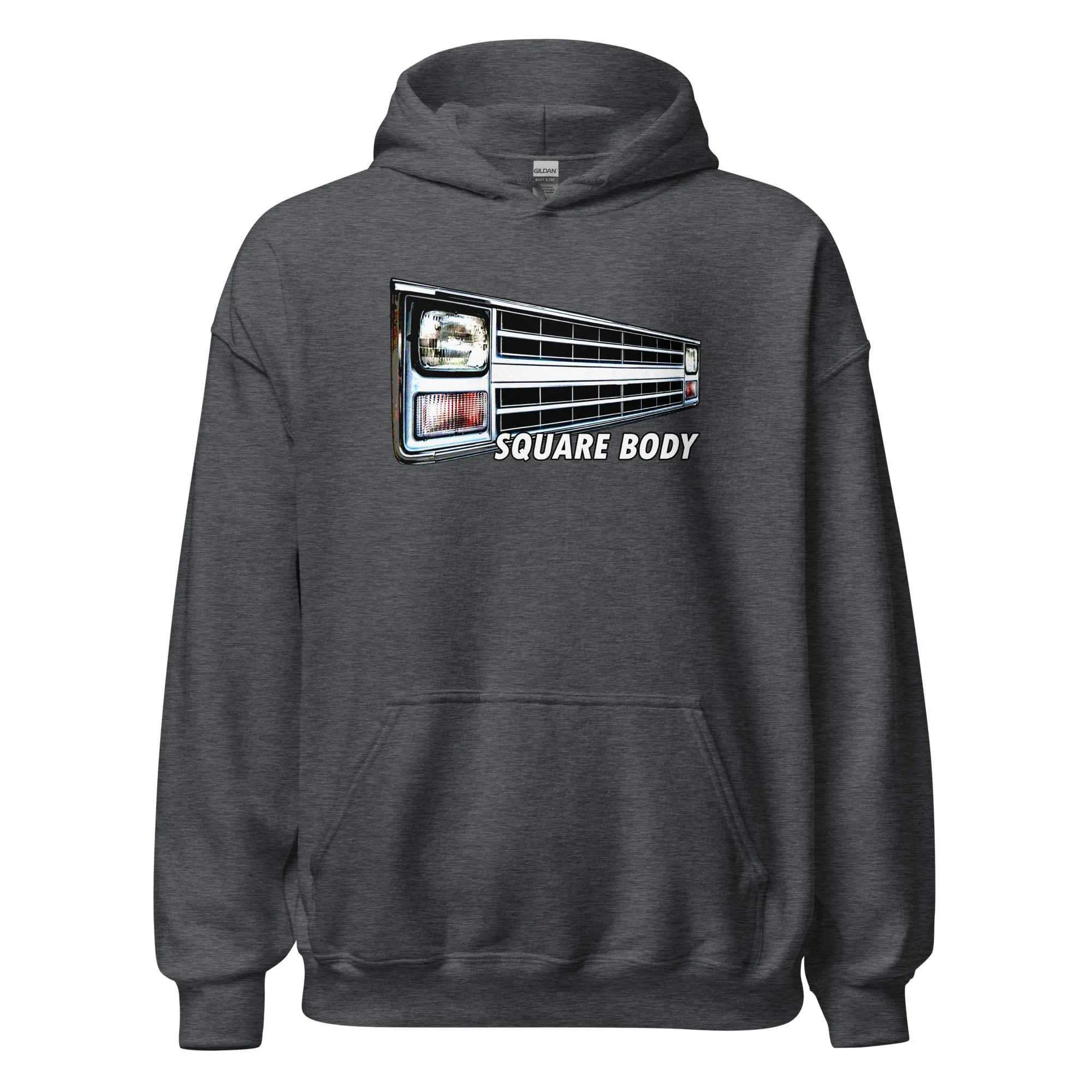 Square Body Truck 80s Angled Grille Hoodie Sweatshirt