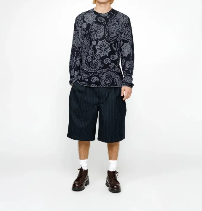 STUSSY  |[STUSSY]★PAISLEY SWEATER