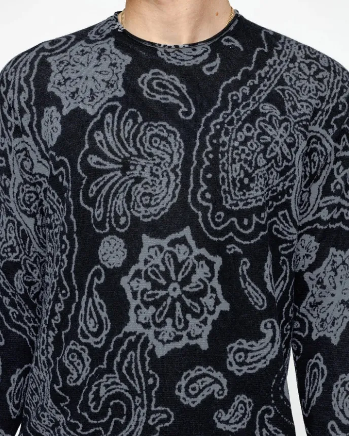 STUSSY  |[STUSSY]★PAISLEY SWEATER