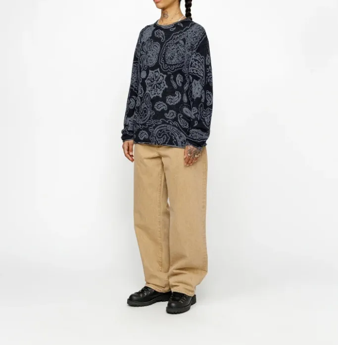 STUSSY  |[STUSSY]★PAISLEY SWEATER