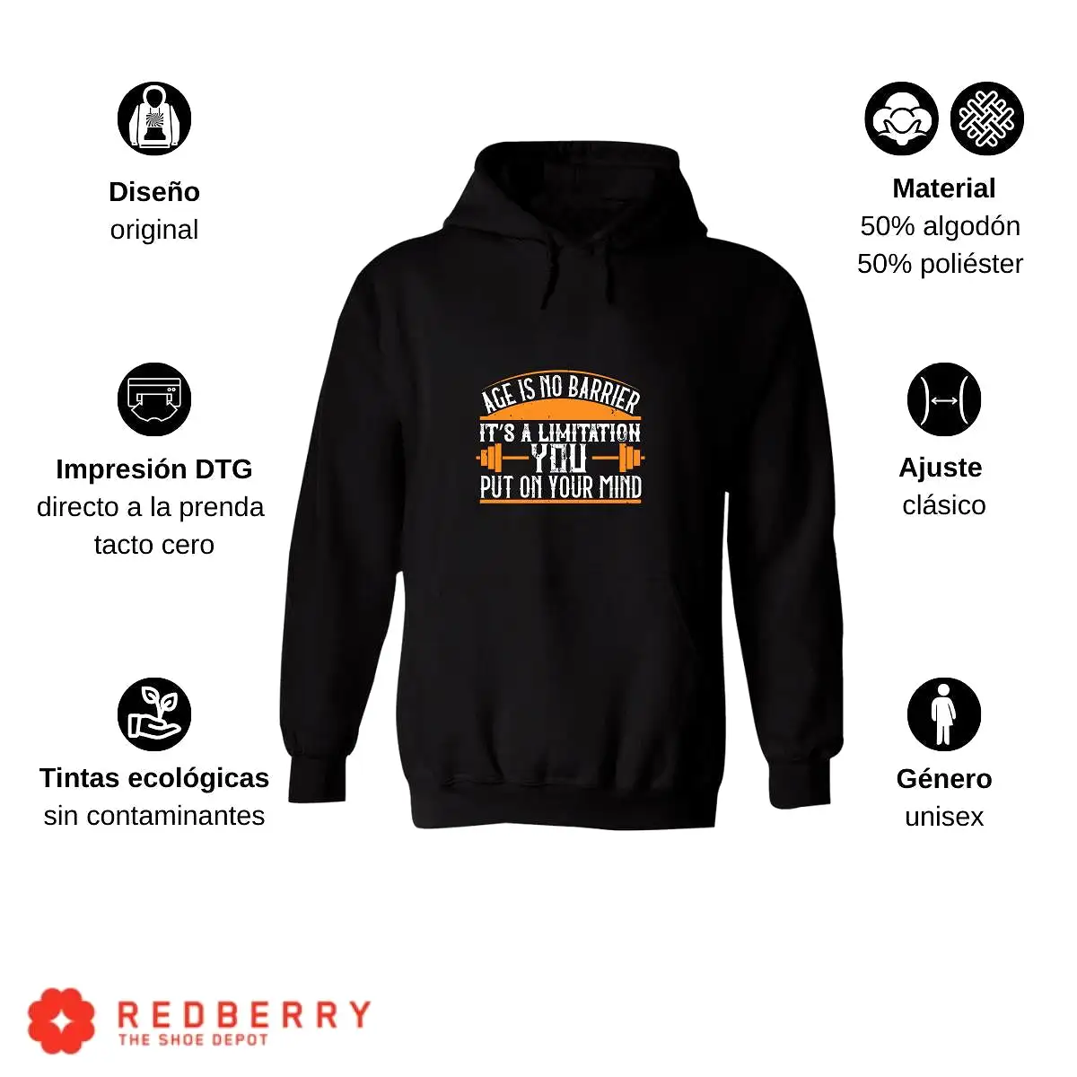 Sudadera Hombre  Hoodie Fitness Gym Ejercicio 002