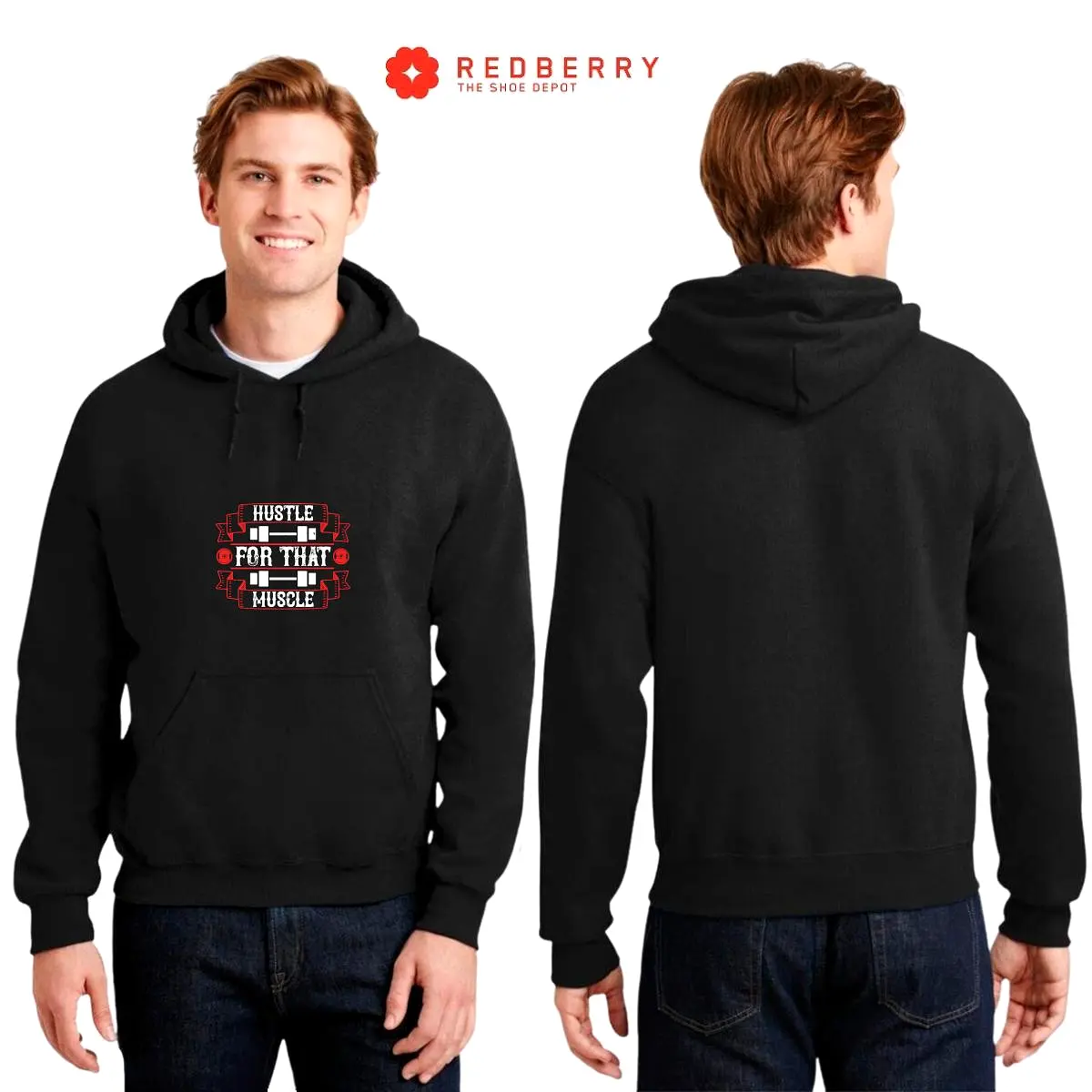 Sudadera Hombre  Hoodie Fitness Gym Ejercicio 012