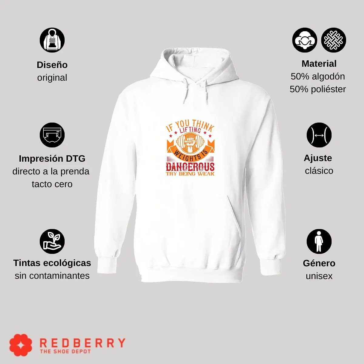 Sudadera Hombre  Hoodie Fitness Gym Ejercicio 015