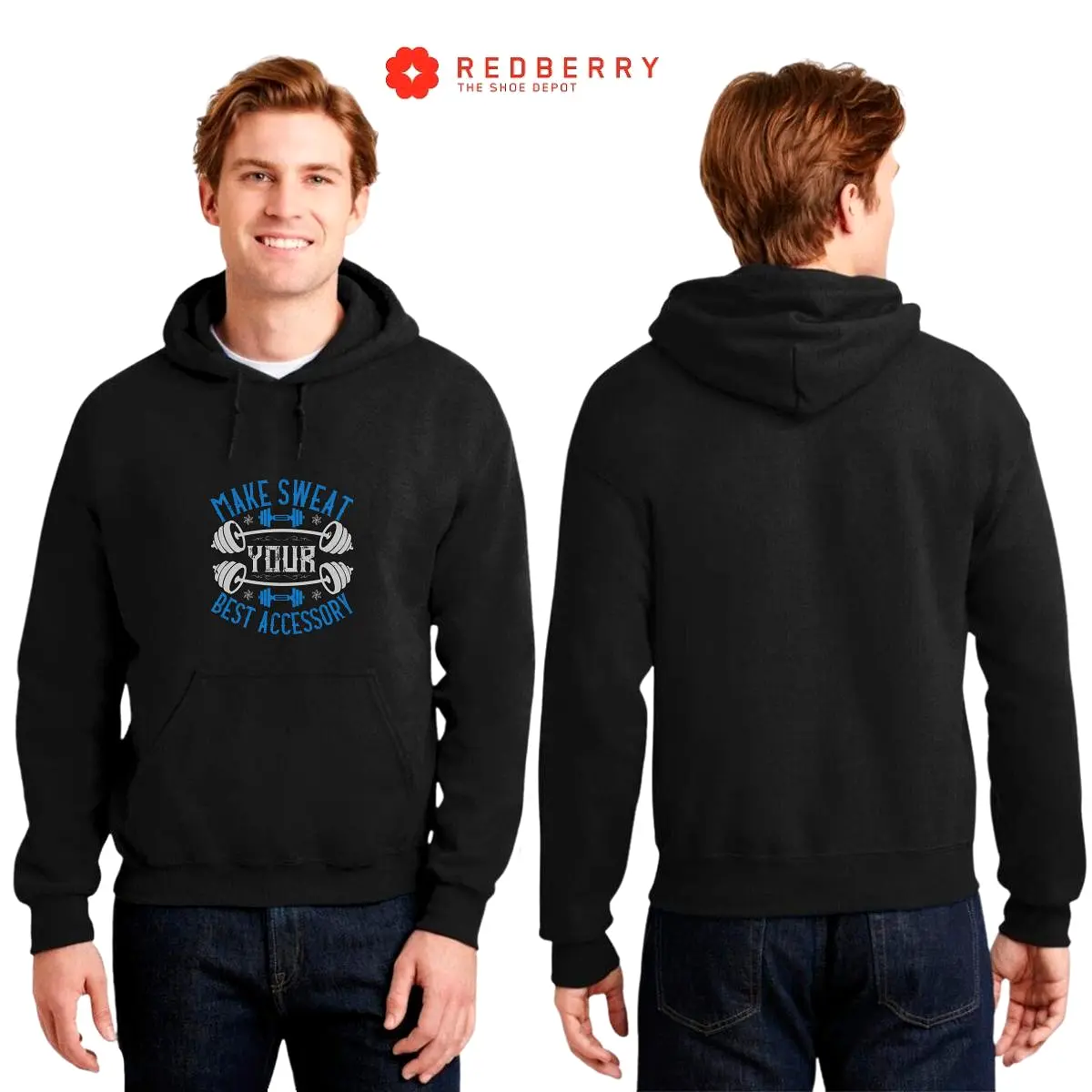 Sudadera Hombre  Hoodie Fitness Gym Ejercicio 016