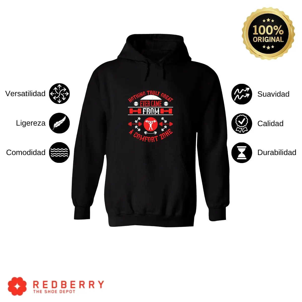 Sudadera Hombre  Hoodie Fitness Gym Ejercicio 019