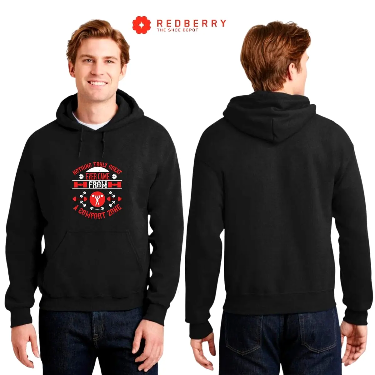 Sudadera Hombre  Hoodie Fitness Gym Ejercicio 019