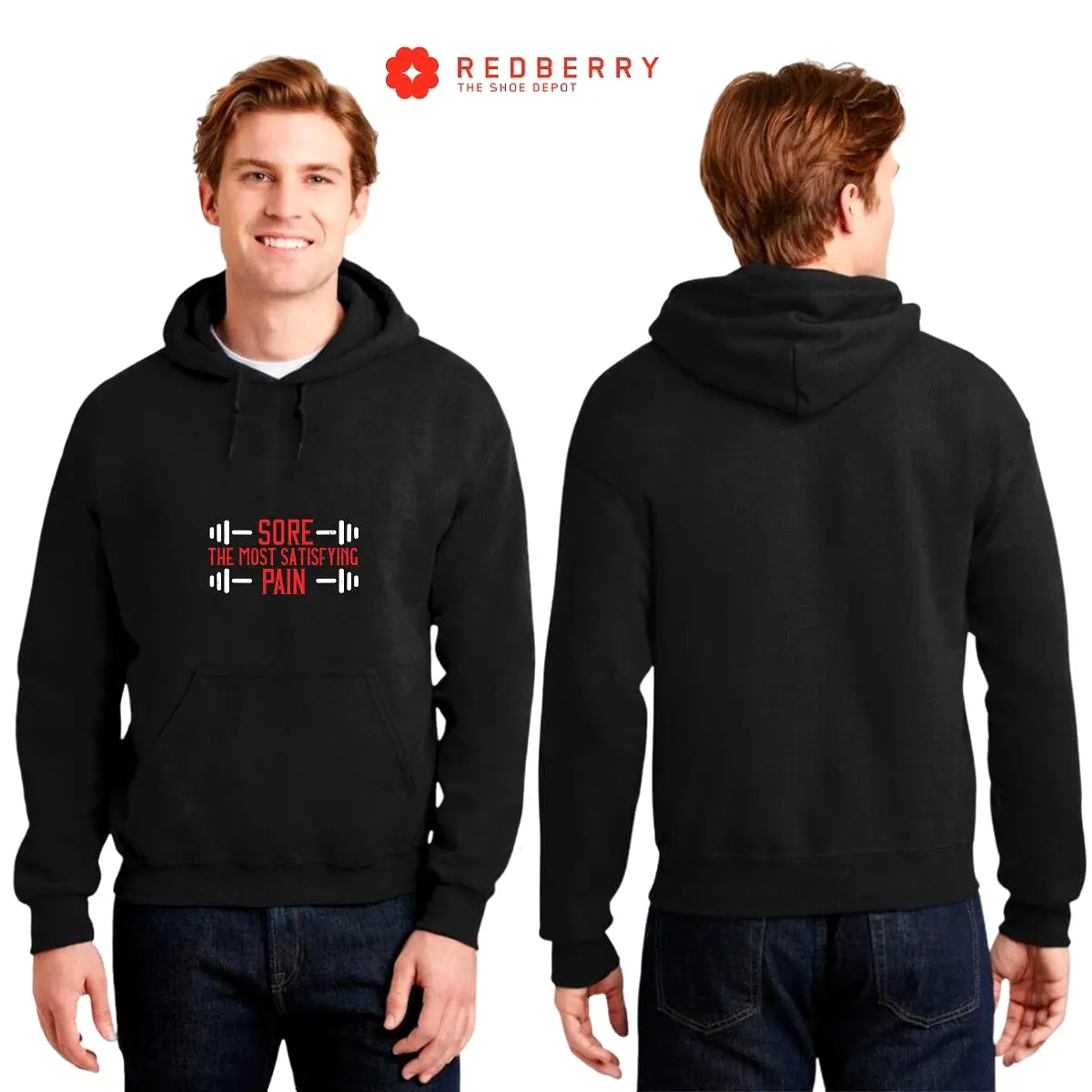 Sudadera Hombre  Hoodie Fitness Gym Ejercicio 024