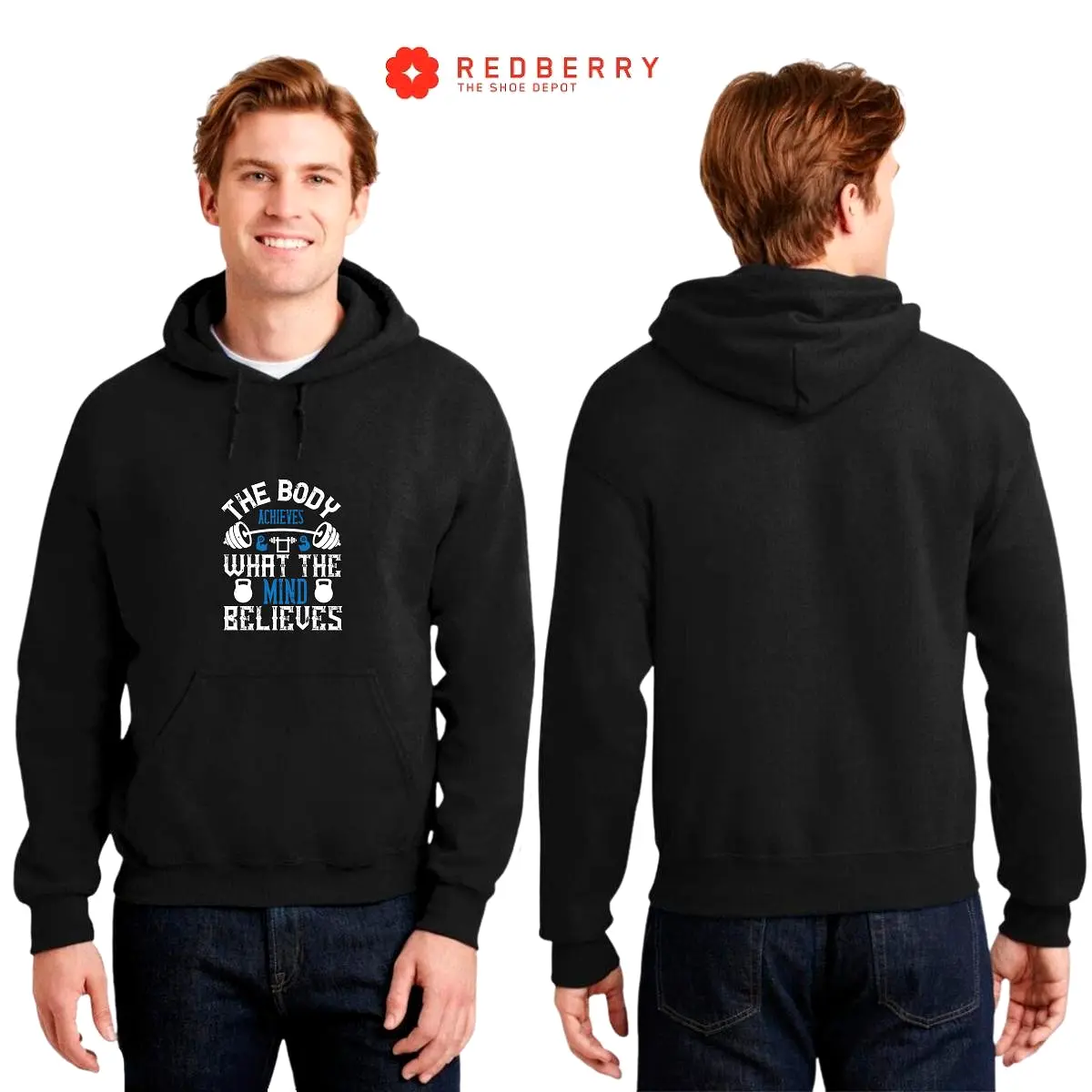 Sudadera Hombre  Hoodie Fitness Gym Ejercicio 033