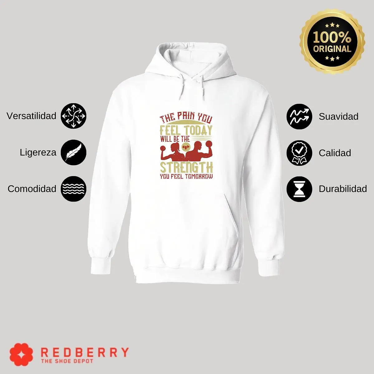 Sudadera Hombre  Hoodie Fitness Gym Ejercicio 037