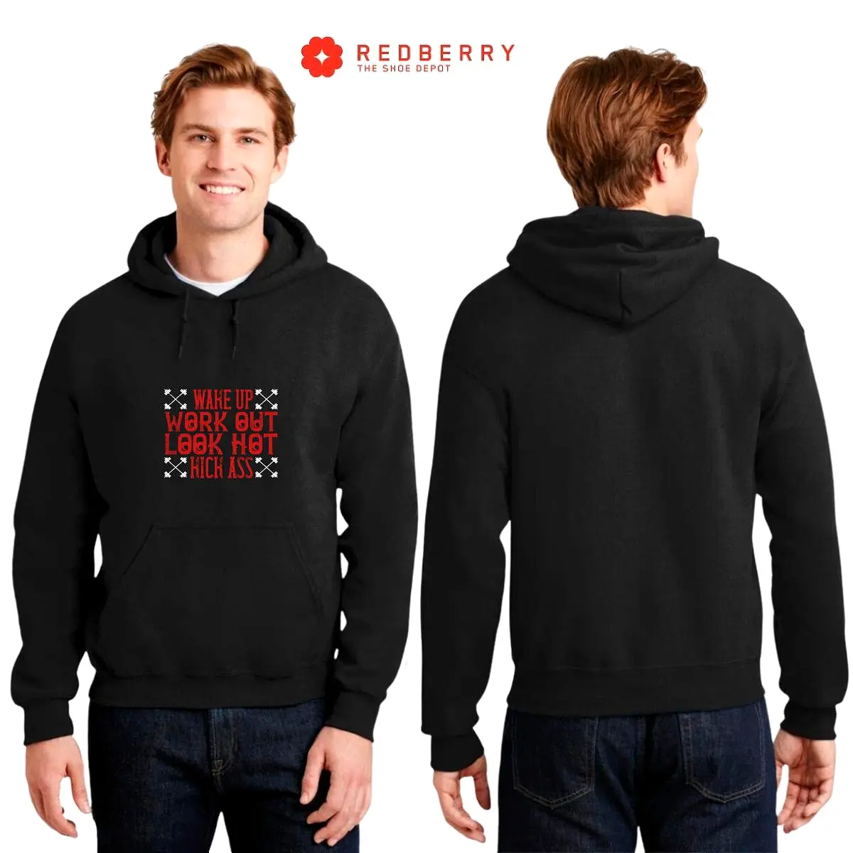 Sudadera Hombre  Hoodie Fitness Gym Ejercicio 042