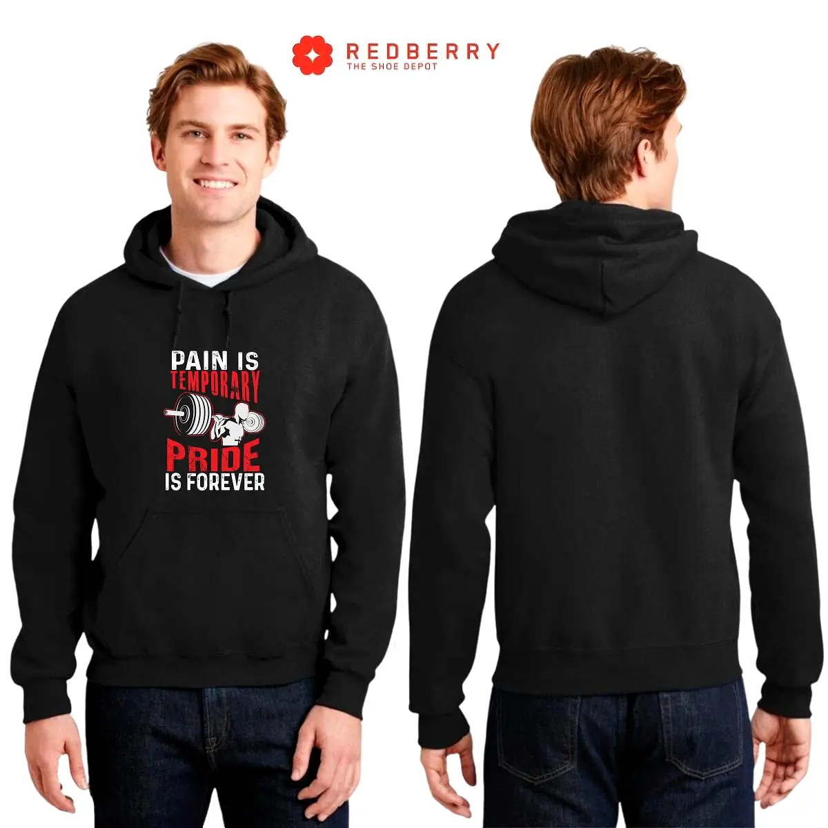 Sudadera Hombre  Hoodie Gym Ejercicio Fitness 001