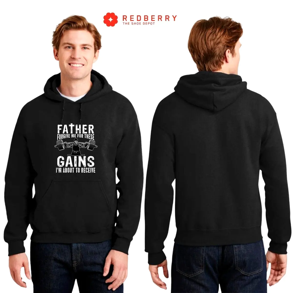 Sudadera Hombre  Hoodie Gym Ejercicio Fitness 009