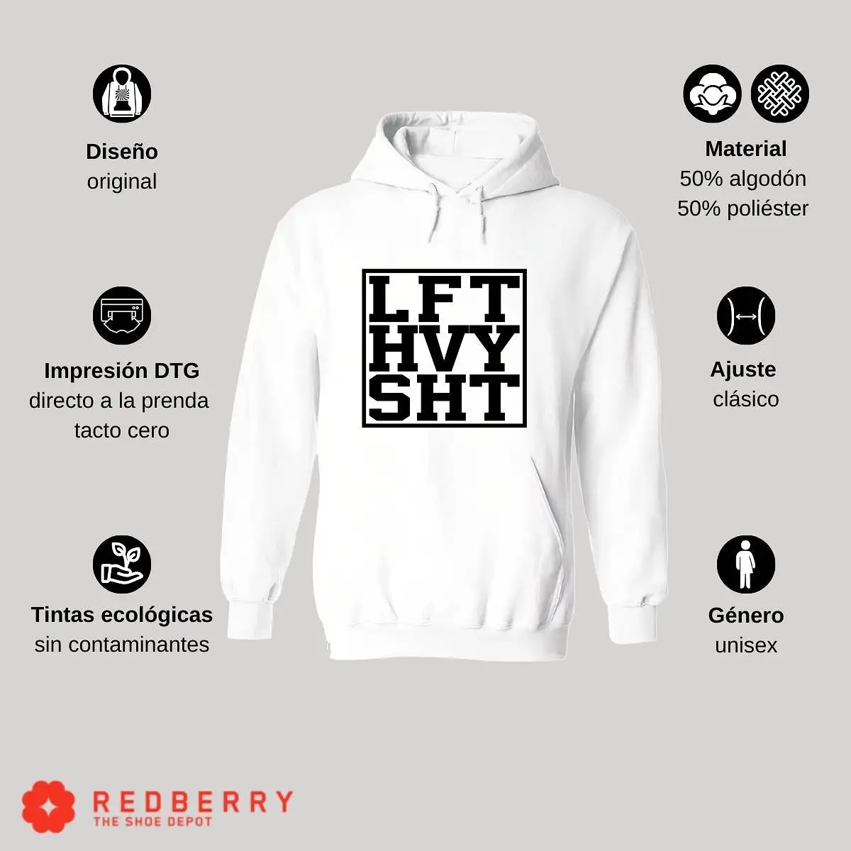 Sudadera Hombre  Hoodie Gym Ejercicio Fitness 017