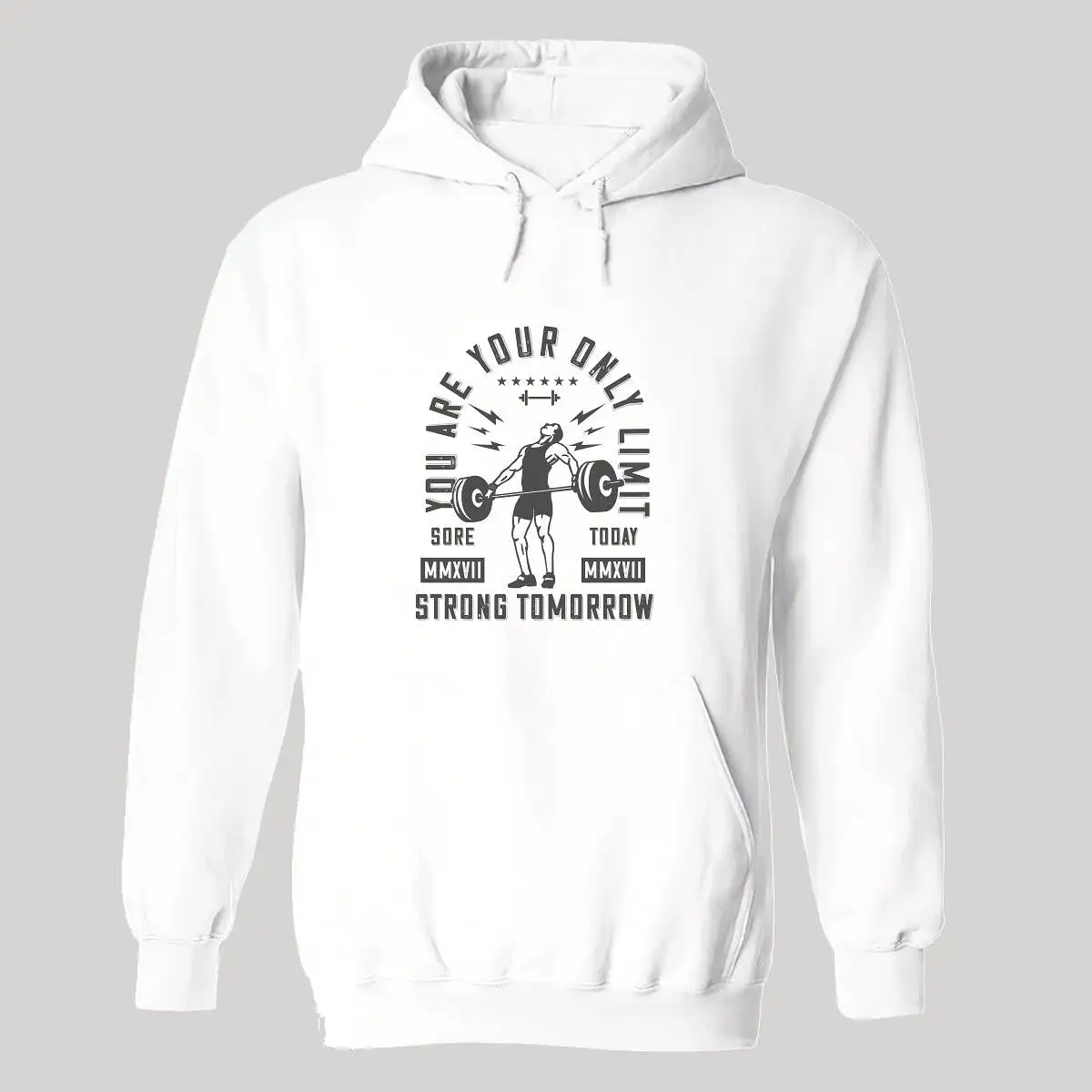 Sudadera Hombre  Hoodie Gym Ejercicio Fitness 026