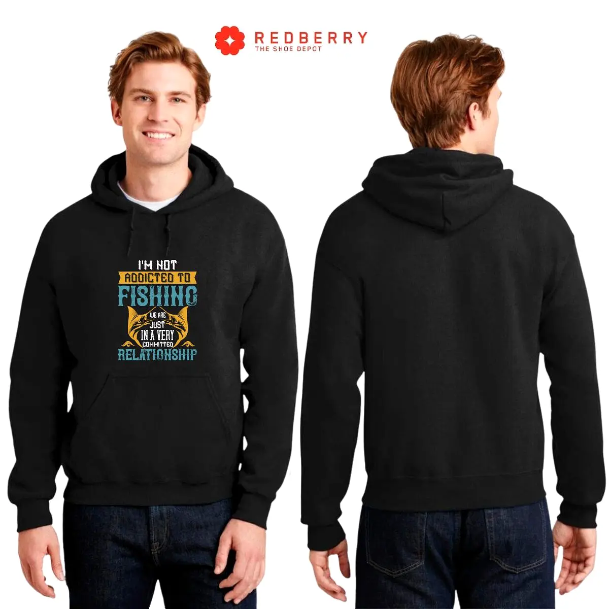 Sudadera Hombre  Hoodie Pescador Fishing Pesca 025