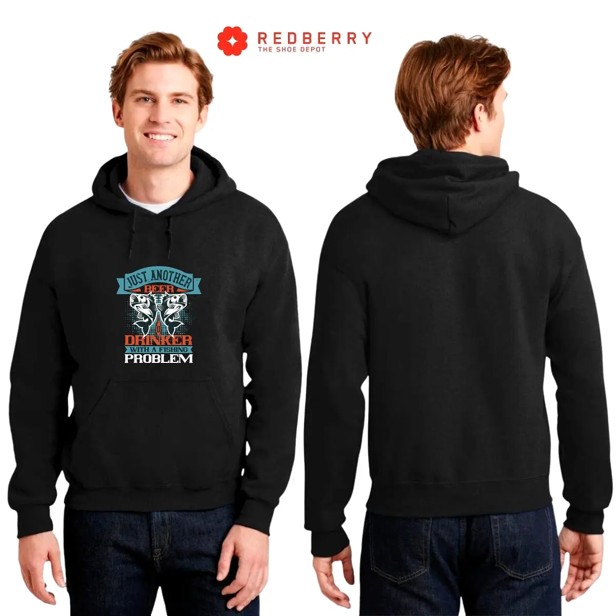 Sudadera Hombre  Hoodie Pescador Fishing Pesca 033