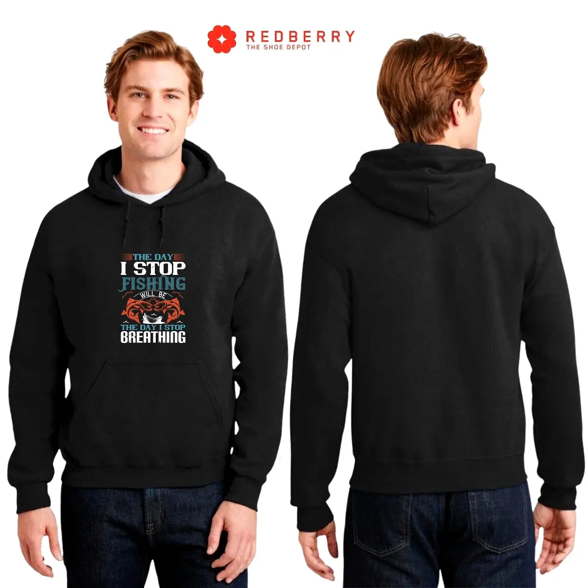 Sudadera Hombre  Hoodie Pescador Fishing Pesca 042