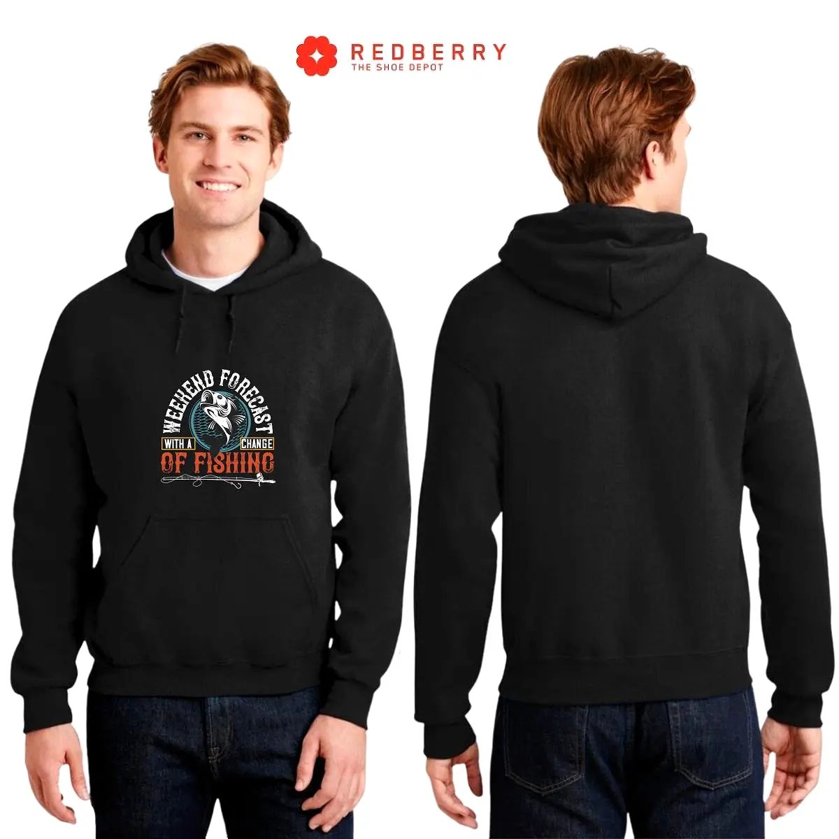 Sudadera Hombre  Hoodie Pescador Fishing Pesca 047