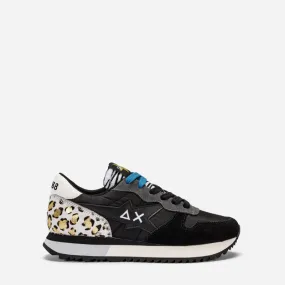 Sun68 Stargirl Animalier Nero Sneakers