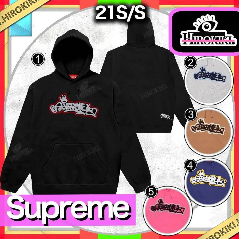 Supreme  |Supreme Raised Handstyle Hoodie