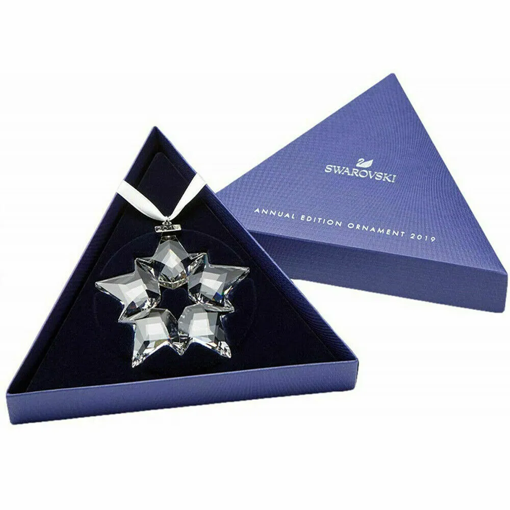 Swarovski Clear Crystal Christmas STAR Ornament 2019 -5427990