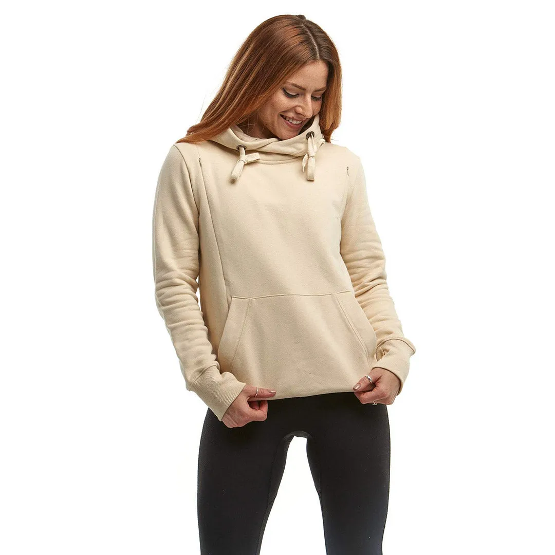 The Isla Cross-Neck Nursing Hoodie