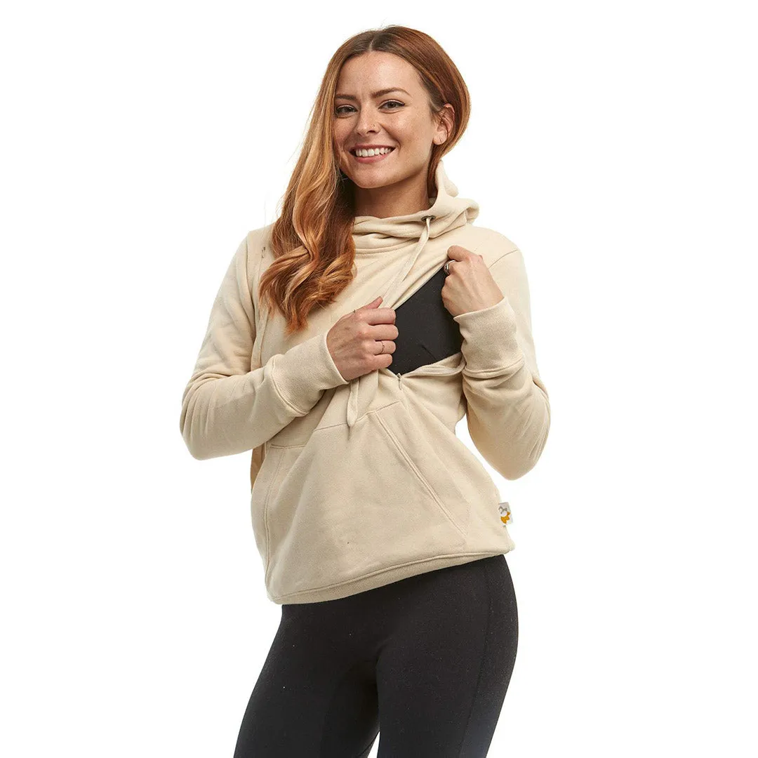 The Isla Cross-Neck Nursing Hoodie