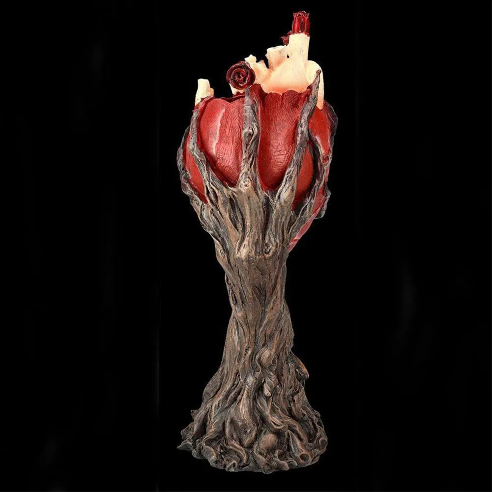 Tree human heart Creative Home Decoration Interior Art Desktop Decoration Halloween Resin Crafts Decorative Figurines