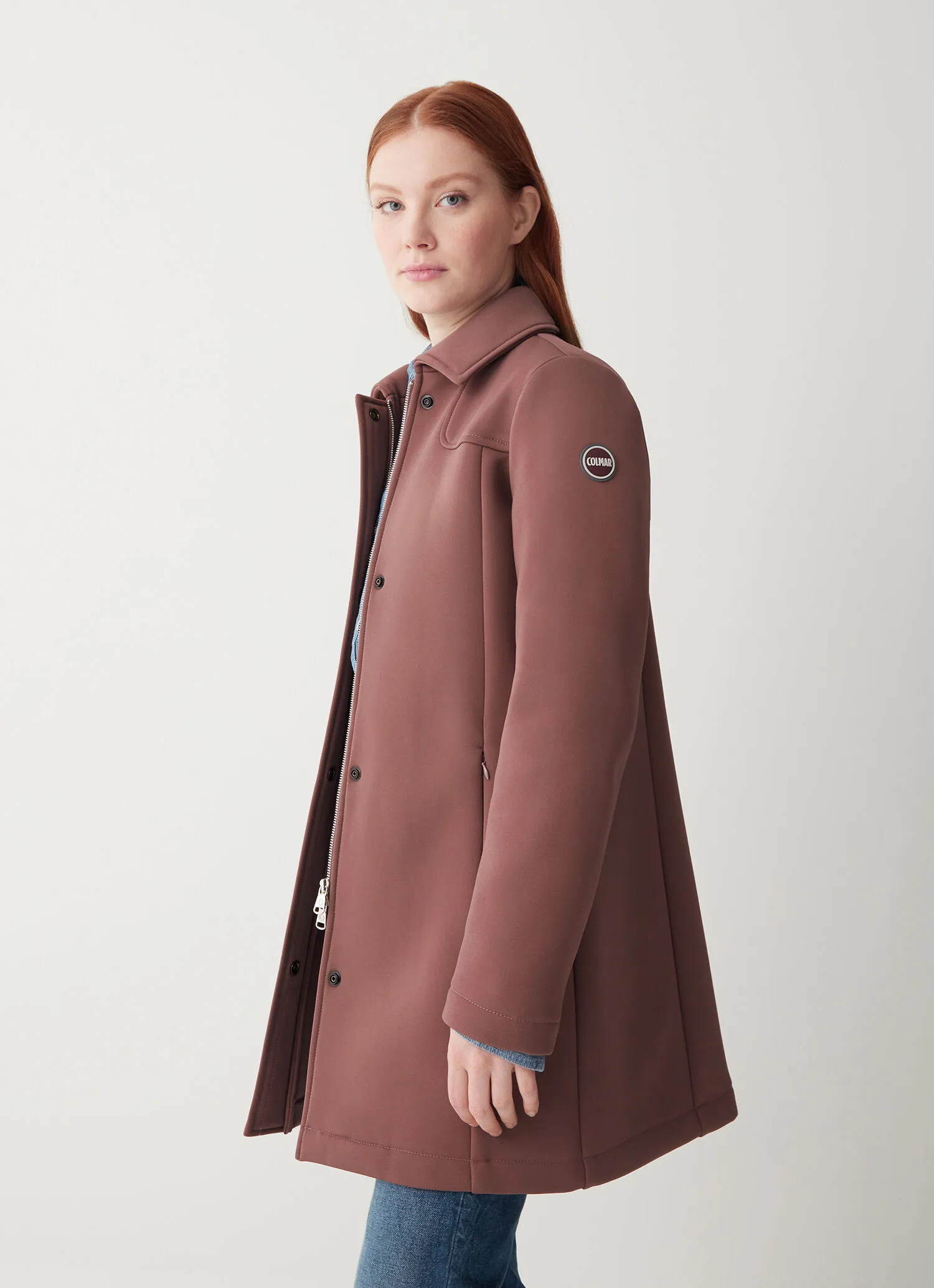 Unpadded wool jacket-