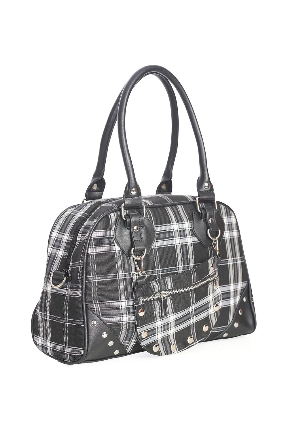 WARREN PLAID HANDBAG