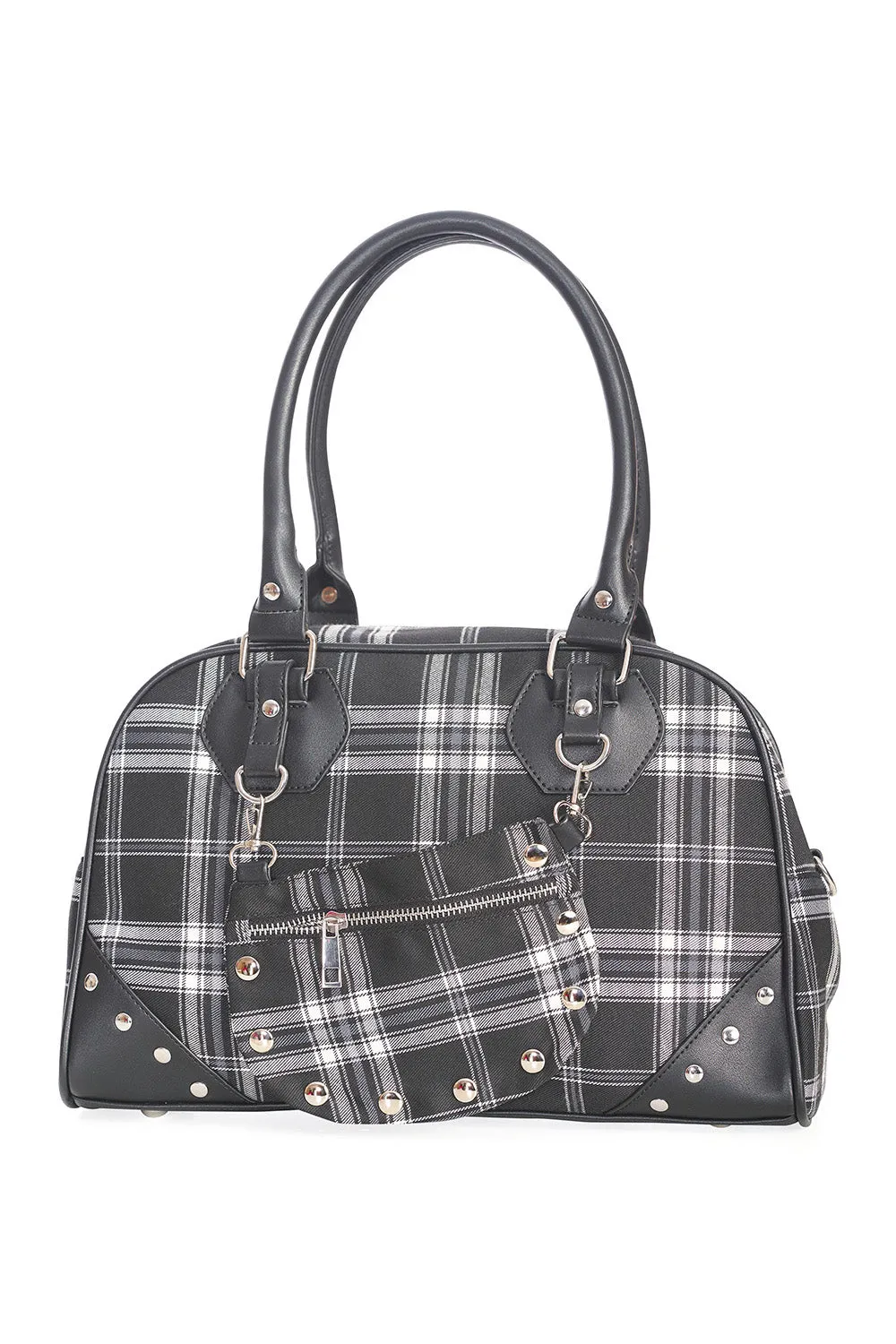 WARREN PLAID HANDBAG