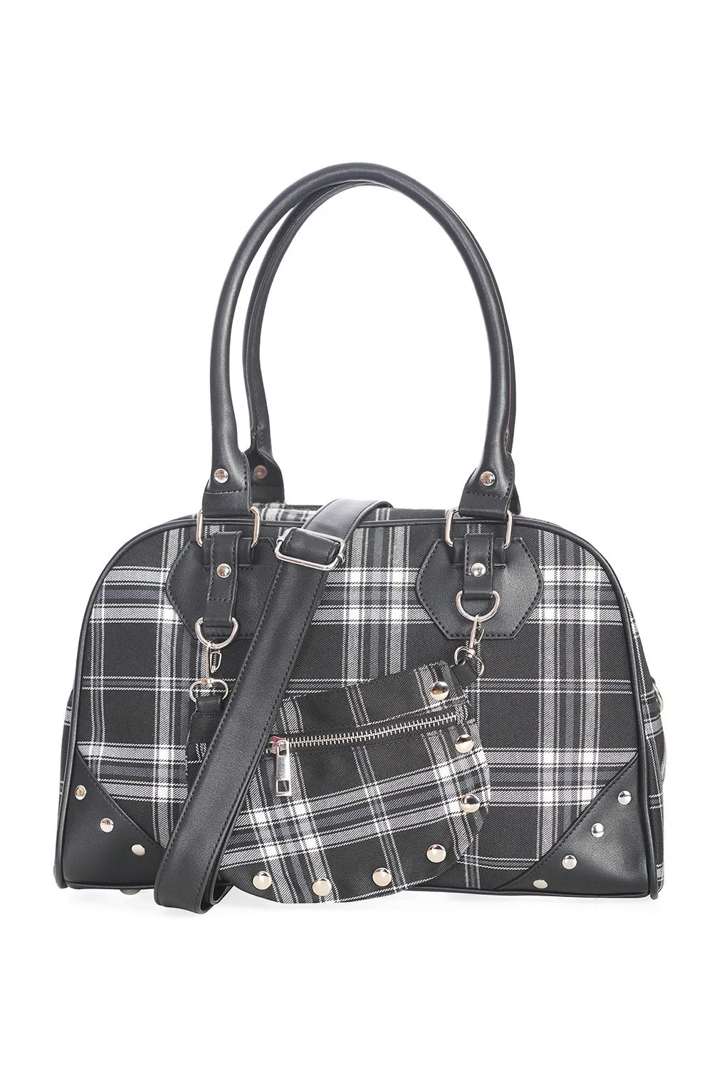 WARREN PLAID HANDBAG